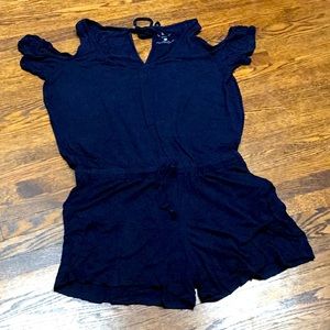NY&Co. Navy Blue Romper
